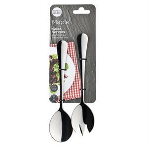 Taylo's Eye Witness Maple Set of Salad Servers